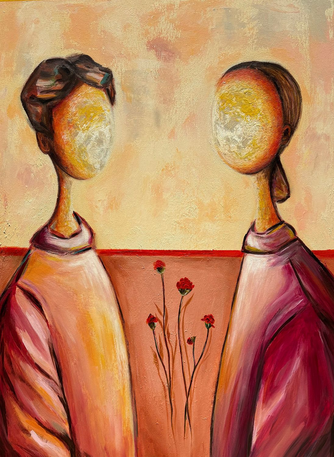 ‘Peach & Wine’ Print